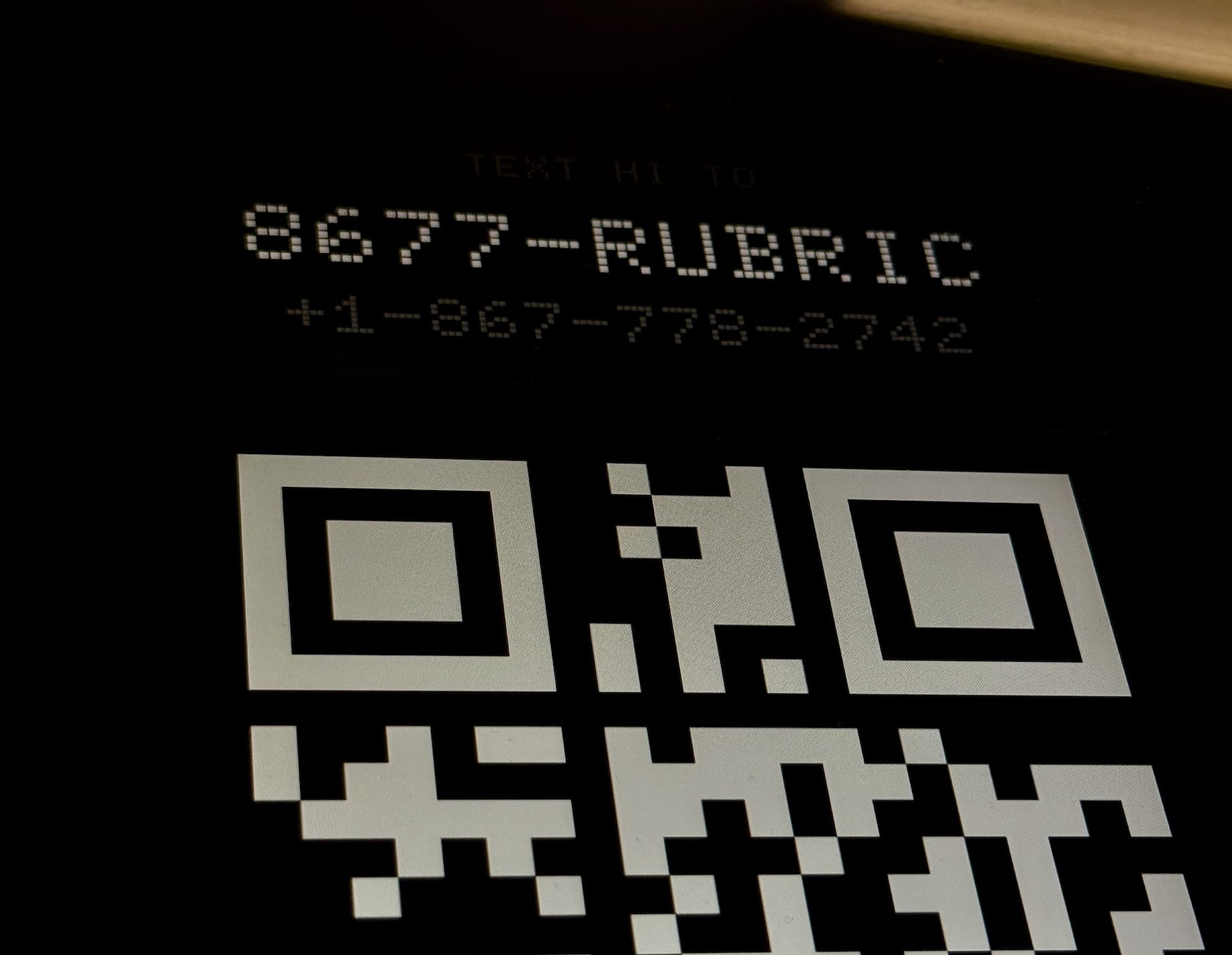 Text us (or scan a QR code) to get an OpenClaw.